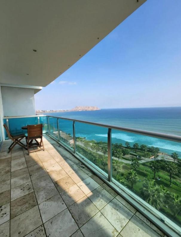 Exclusivo Y Moderno Depa En Miraflores Vista Al Mar Y A La Ciudad Amoblado Apartments Lima Exterior photo